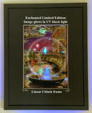 Beneath the Sheets; The Shrouded Lady & The Night Fisherman - Enchanted Limited Edition - Celestial Lights Framed Small