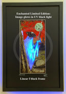 Beneath the Sheets; Stand and Deliver - Enchanted Limited Edition Celestial Lights Mounted Embellished Print