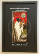 Beneath the Sheets; Stand and Deliver - Enchanted Limited Edition Celestial Lights Mounted Embellished Print