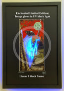 Beneath the Sheets; Stand and Deliver - Enchanted Limited Edition Celestial Lights Mounted Embellished Print