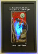 Beneath the Sheets; Stand and Deliver - Enchanted Limited Edition Celestial Lights Mounted Embellished Print