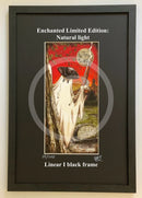 Beneath the Sheets; Stand and Deliver - Enchanted Limited Edition Celestial Lights Mounted Embellished Print