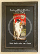 Beneath the Sheets; Stand and Deliver - Enchanted Limited Edition Celestial Lights Mounted Embellished Print