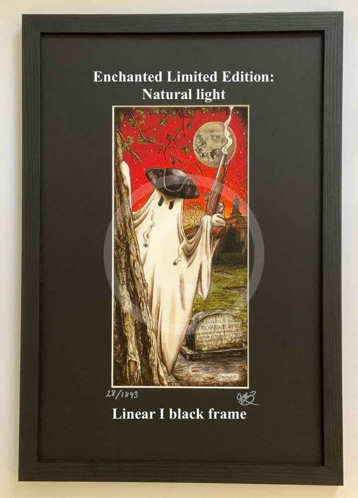 Beneath the Sheets; Stand and Deliver - Enchanted Limited Edition Celestial Lights Mounted Embellished Print