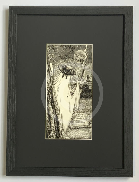 Beneath the Sheets; Stand and Deliver - Monochrome Edition Framed in small linear I black 