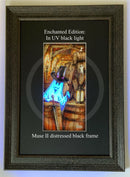Beneath the Sheets; Treason and Plot - Enchanted Edition Framed Muse II Black (F) Mounted Embellished Print