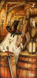 Beneath the Sheets; Treason and Plot - Enchanted Edition Mounted Embellished Print