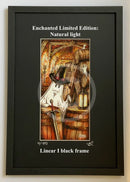 Beneath the Sheets; Treason and Plot - Enchanted Limited Edition; Ghostly Lights Mounted Embellished Print