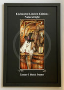 Beneath the Sheets; Treason and Plot - Enchanted Limited Edition; Ghostly Lights Mounted Embellished Print
