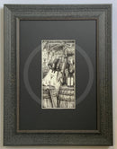 Beneath the Sheets; Treason & Plot - Monochrome Edition Framed in Muse II Distressed black