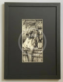 Beneath the Sheets; Treason & Plot - Monochrome Edition Framed in small linear I black