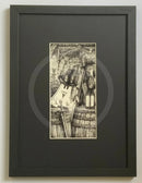 Beneath the Sheets; Treason & Plot - Monochrome Edition Framed in small linear I black