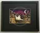 Beneath the Sheets; Vengeful Exploits - Colour Edition Art Print framed in small linear I black