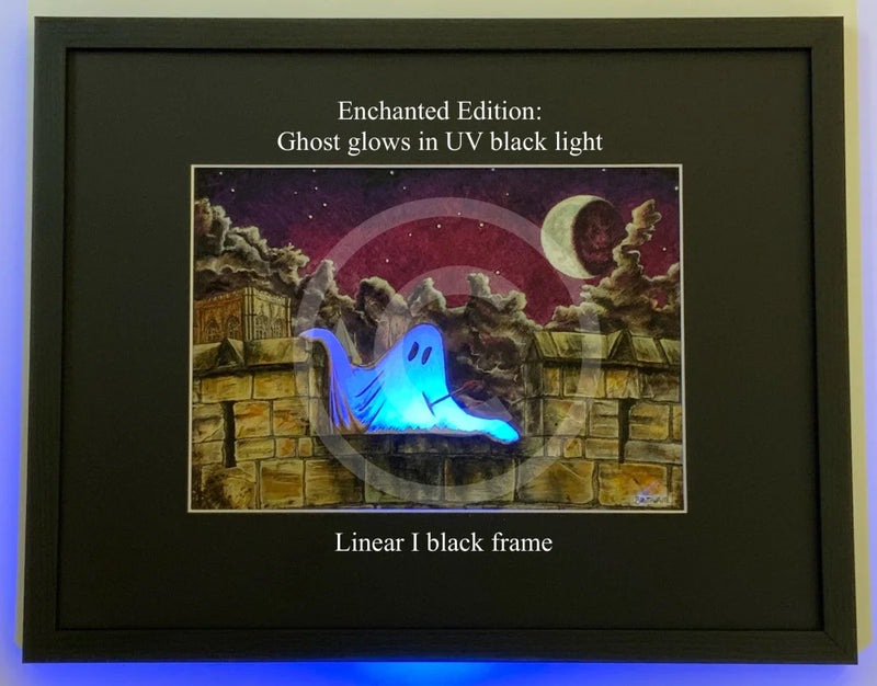 Beneath the Sheets; Vengeful Exploits - Enchanted Edition Framed in Small Linear I Black (A)
