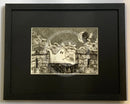 Beneath the Sheets; Vengeful Exploits - Monochrome Edition Framed in small linear I black