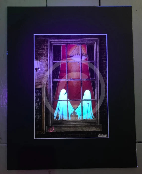 Beneath the Sheets; What Love Should Be - Enchanted Edition seen under black light