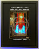 Beneath the Sheets; What Love Should Be - Enchanted Limited Edition; Ghostly Lights Framed Small Linear I Black (A)