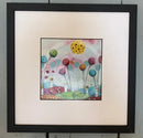 Bird's Eye Ewe by Dale Bowen, Hot Air Balloon Print