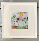 Birds Eye Ewe Balloon Print By Dale Bowen Framed