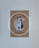 Meet The Mustards: Sometimes I Sit And Think Just Toft Mounted Miniature Mounted Print