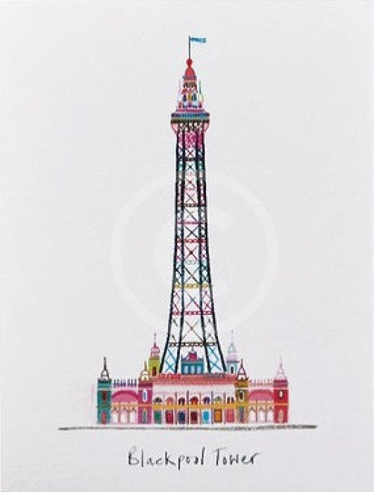 Blackpool Tower By Ilona Drew