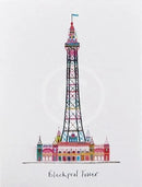 Blackpool Tower By Ilona Drew