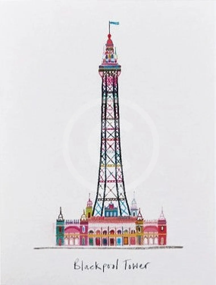Blackpool Tower By Ilona Drew