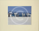 Bluebird At Bonneville By Jack Vettriano Mounted Miniature Mounted