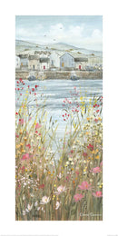 Boats & Blooms II by Diane Demirci - Print on Paper