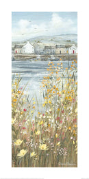 Boats & Blooms III by Diane Demirci - Print on Paper