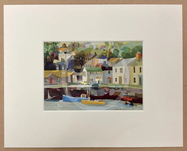 Bright & Breezy, mounted miniature by Richard Tuff