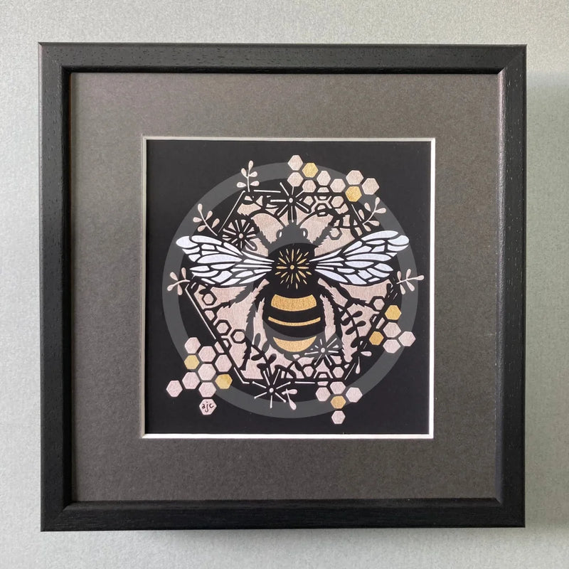 Bumble Giclee Print by Anna Cook Framed Mounted Print