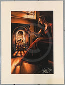 Burgundy by Firelight by Mark Braithwaite