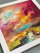 Burning Horizon - ORIGINAL Oil Painting by Anna Schofield - Original Painting