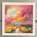 Burning Horizon - ORIGINAL Oil Painting by Anna Schofield - Framed - Original Painting