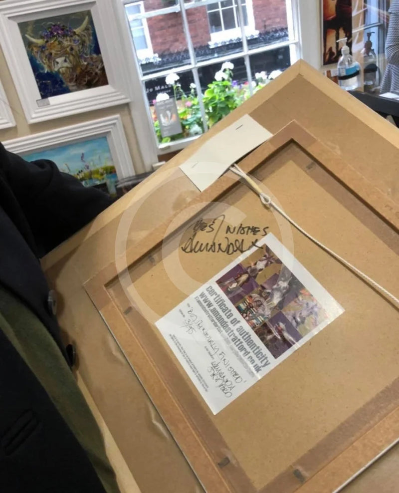 But Im Nearly Finished Book Print By Amanda Stratford