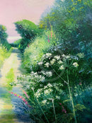 By the Light of the Moon ORIGINAL by Heather Howe - detail