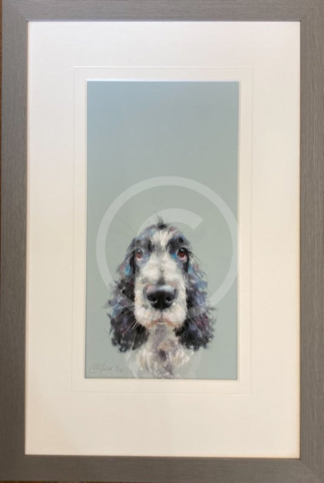 Can I Come Too, framed in grey
