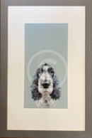 Can I Come Too, framed in grey