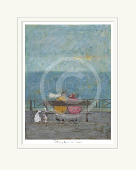 Catching Up On the Gossip LIMITED EDITION by Sam Toft
