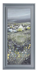 Chalkboard Hills Ii By Diane Demirci Framed 50X100Cm