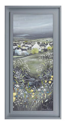 Chalkboard Hills Ii By Diane Demirci Framed 50X100Cm
