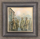 Checks In by John Wood - Framed Limited Edition Print