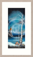 Christmas Companions by Gary Walton Limited Edition Print Framed in Almond Limited Edition Print