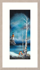 Christmas Companions by Gary Walton Limited Edition Print Framed in Almond Limited Edition Print