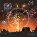 Cinder Toffee Skies, Clifford's Tower Skyline by Mark Braithwaite