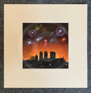 Cinder Toffee Skies, York Minster from the Walls by Mark Braithwaite