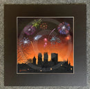 Cinder Toffee Skies, York Minster from the Walls by Mark Braithwaite