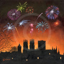 Cinder Toffee Skies, York Minster from the Walls by Mark Braithwaite