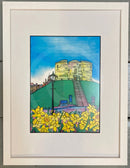 Clifford's Tower by Jonathan Williams White frame